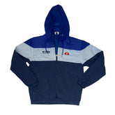 Vintage Y2K blue white shell track windbreaker jacket size large by Ellesse